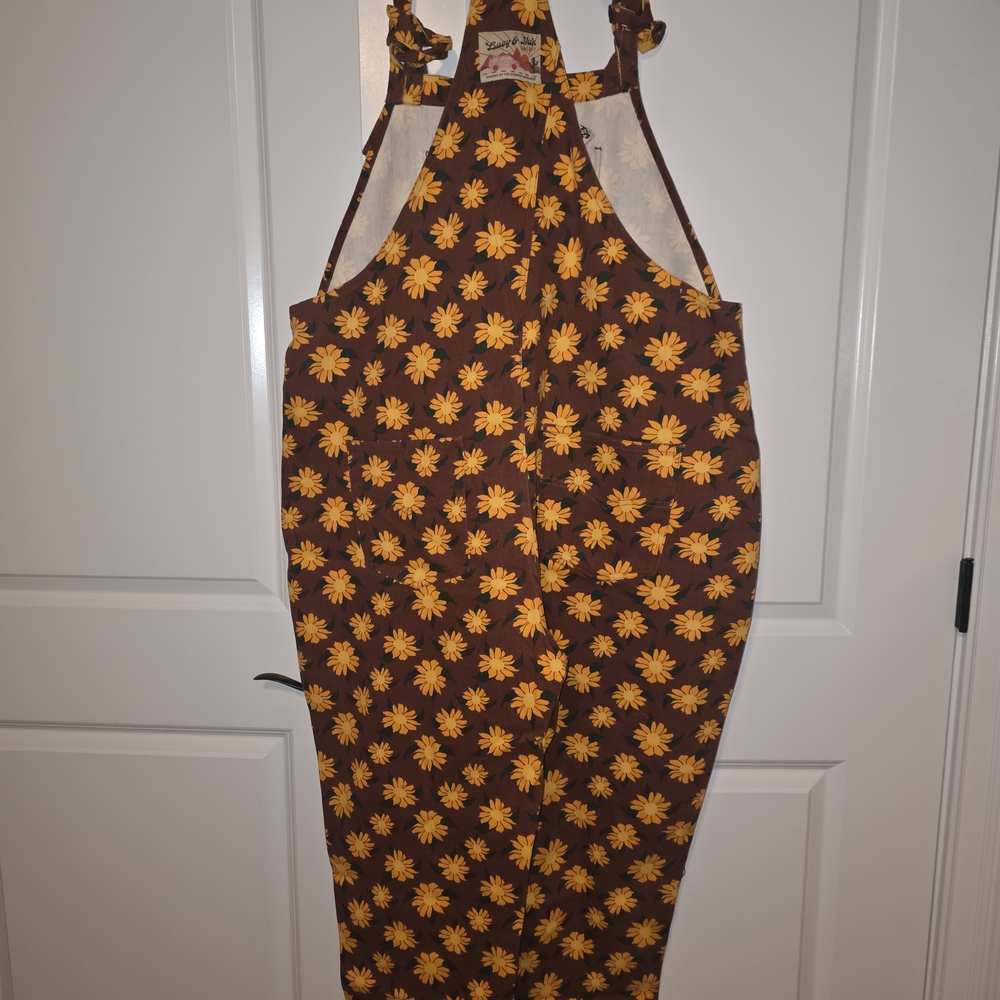 Lucy & Yak Reuben Dungarees US SIZE 18 - Picture 2 of 3